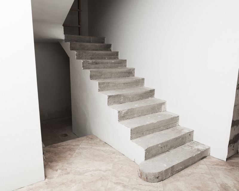 Cement Staircase Installation