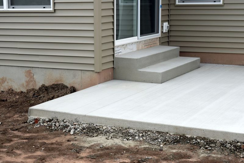 Patio Steps Installation
