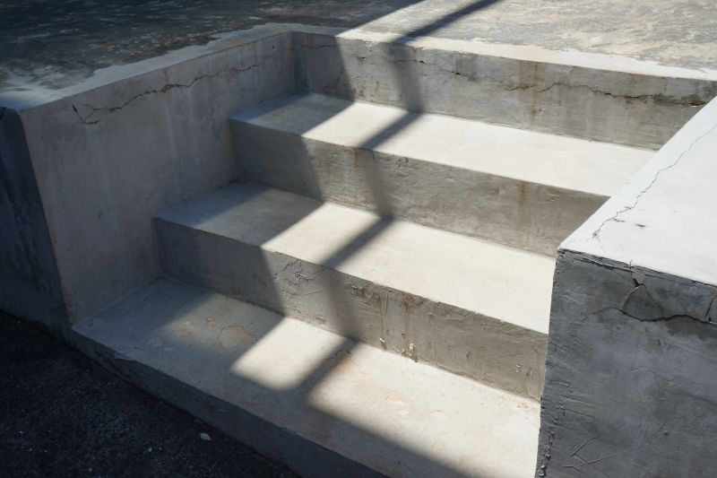 Cement Staircase Installation detail